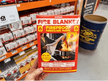 Fire Blanket Retail Packing Color Box Pacling