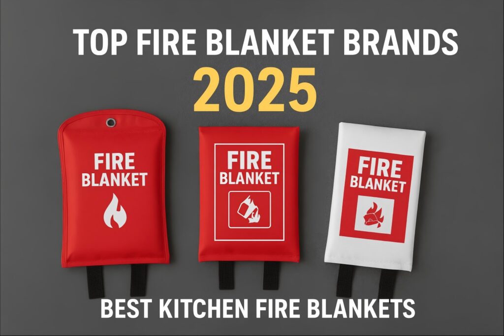 Top Kitchen Fire Blanket Brands in 2025