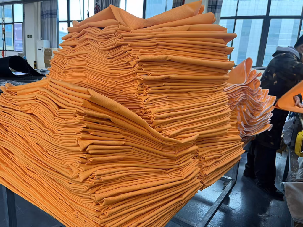 Silicone coated fire blanket material